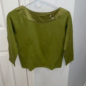 Talbots silk scoop neck sweater